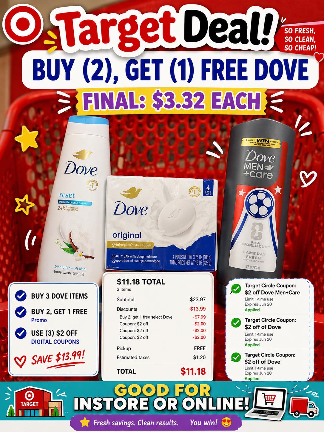 Target Dove Deals