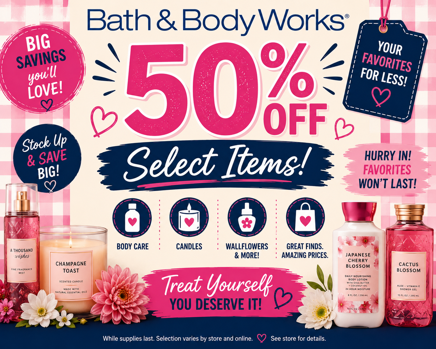 BATH & BODY WORKS SALE ALERT!