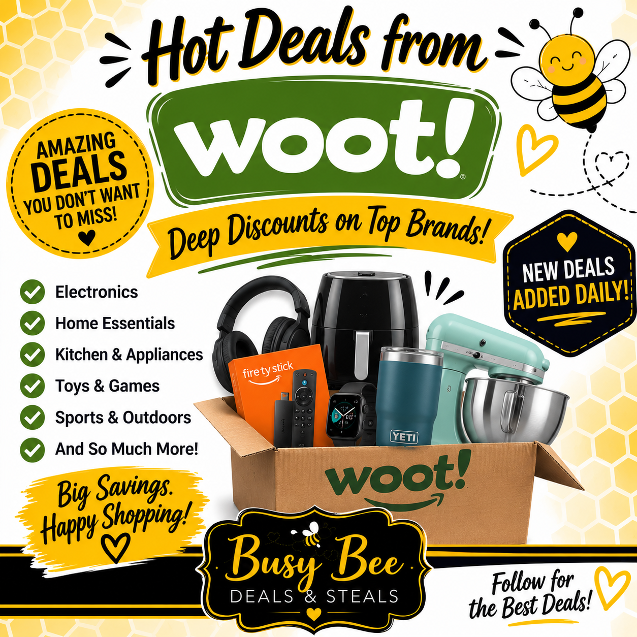 Grab Hot Deals on Woot: Shop Now!