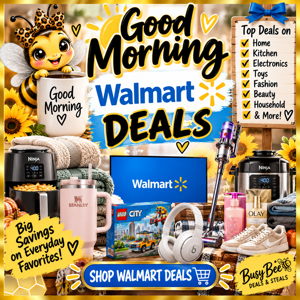 walmart deals with busy bee deals and steals